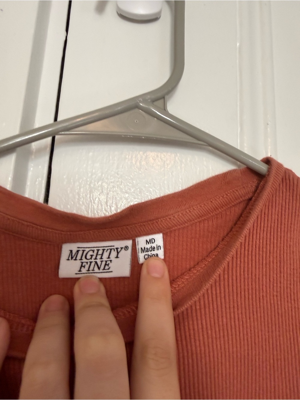Sunflower Ribbed Tee - Rust - Picture 3 of 3